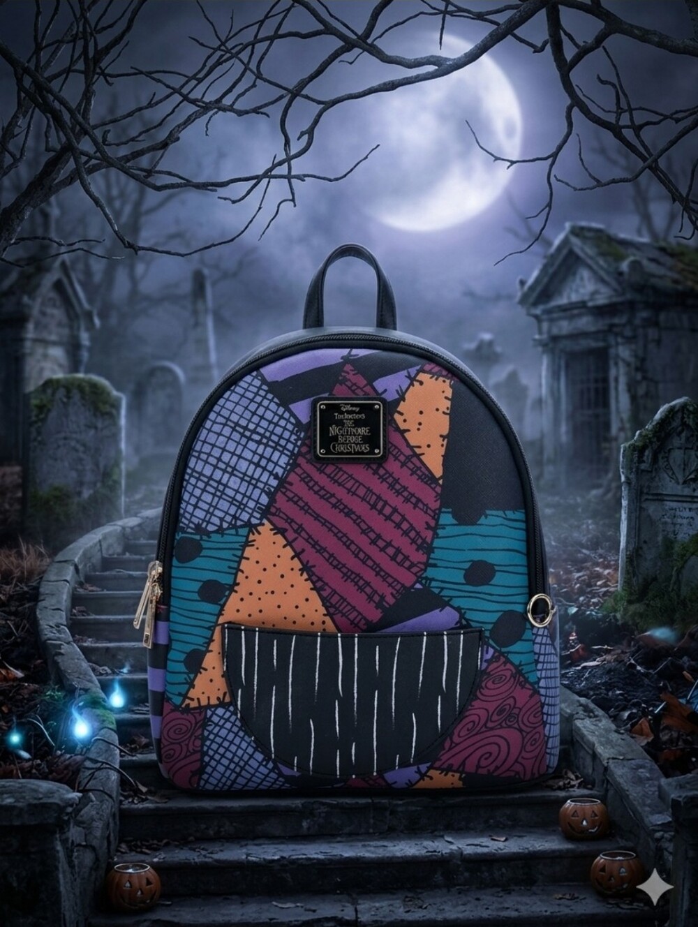 Disney Nightmare Before Christmas Jack Skellington Mini Backpack One Minor Flaw